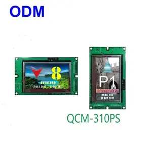 Pantalla LCD HMT de 64 MB para Ascensor, Indicadores de Piso, Serie QCM-310 para Edificios de Oficinas, Diseño Moderno de Mediados de Siglo - Product Image 3