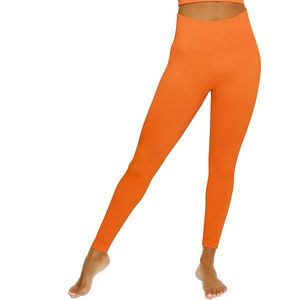 เลกกิ้งออกกำลังกายผู้หญิงรุ่นใหม่ เนื้อผ้านุ่ม ยืดหยุ่น ระบายอากาศดี เอวสูง ดีไซน์สีสันสดใส ไร้ตะเข็บ ป้องกันแบคทีเรีย - Product Image 2