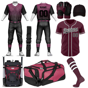 Good Quality Baseball Uniform Full <b>Sets</b> Polyester Made Baseball Softball Youth Adults Clubs Training Baseball Uniforms Kits - Product Image 1