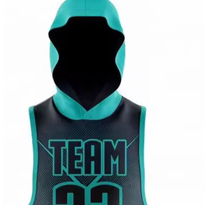 Maillots de football 7v7 personnalisés à manches courtes, grande taille, sublimation haute qualité, logo frontal à capuche, unisexe - Vente chaude - Product Image 2