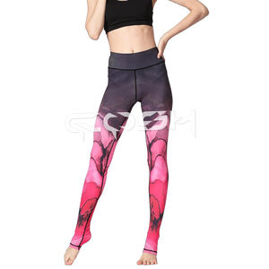 Mallas sublimadas impresas de LICRA de alta calidad, pantalones de tela de malla estirable disponibles en varios estilos - Product Image 1