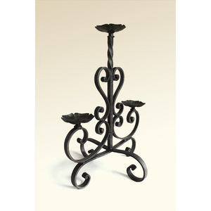 Candelabros de plata pulida, diseño de aspecto elegante, centro de mesa de boda, Decoración de mesa, accesorios de relámpago, suministros de la India - Product Image 3