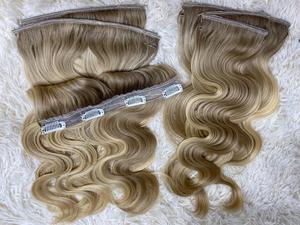 ผมต่อแบบกิ๊บหนีบผม100% ผมคนจากเวียดนามผมจีนบริสุทธิ์ไร้รอยต่อแบบ12A - Product Image 6