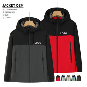 Chaqueta Personalizada para Hombre para Invierno, Cortavientos, Talla Grande, para Deportes al Aire Libre, Campamento, Senderismo, Ciclismo, Chaqueta Cortavientos de Tejido Softshell - Product Image 2