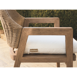 Comedor al aire libre con sillas de ratán y teca - Product Image 5