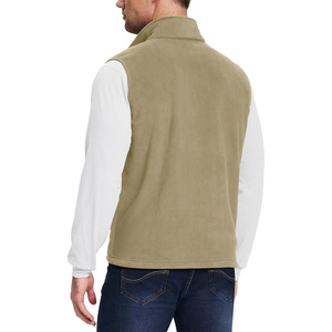 Gilet en polaire pour l'extérieur avec logo personnalisé, impression, broderie, veste chaude sans manches, vêtements de mode d'hiver, fabricant OEM - Product Image 2