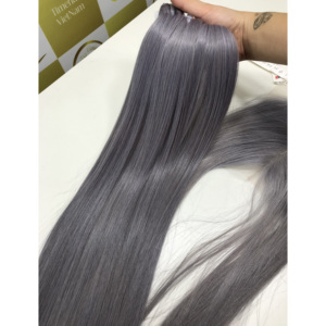 Extensions de cheveux longs, vente de Noël tendance, couleur bonestraight, extensions vietnamiennes les plus vendues, trame personnalisable, Remy de haute qualité - Product Image 4