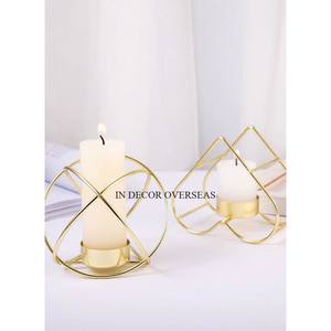 Venta al por mayor, venta a granel, calidad superior, metal chapado en oro y vidrio transparente, aspecto atractivo, linterna montada en la pared, decoración del hogar - Product Image 4