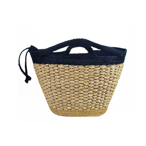 Vente chaude bohème Jute rotin canne jonc de mer paille sac fourre-tout manche en bois grande capacité sac de plage pour les vacances gagner sac cadeau - Product Image 2