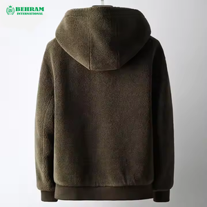 Sweat-shirt à capuche unisexe de haute qualité avec fermeture éclair, style décontracté 2025, en molleton 100 % coton ou tissu éponge français, respirant et à séchage rapide - Product Image 6
