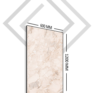 Usine indienne directe beige clair 2024 60by120, 80 par 160, 80 par 80, 60 par 60 Cm carreaux de céramique en porcelaine émaillée brillante européenne - Product Image 1