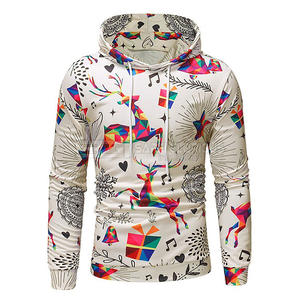 Nuevas sudaderas con capucha profesionales para hombre Nueva llegada Logotipo personalizado Sudaderas con capucha de sublimación unisex Sudaderas con capucha en blanco impresas - Product Image 1