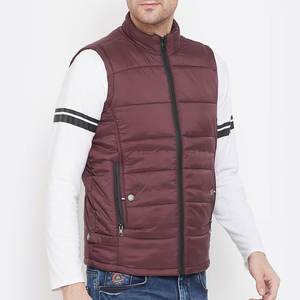 Chaleco acolchado de invierno para hombre, superventas, tela de lona suave, ropa exterior transpirable, MOQ bajo de la fábrica de Pakistán - Product Image 2