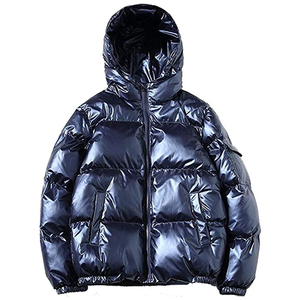 Vestes pour hommes, sport, hiver, épaisses, vestes en duvet d'oie pour hommes, personnalisées, imprimées, vestes matelassées, vestes à bulles pour hommes - Product Image 1