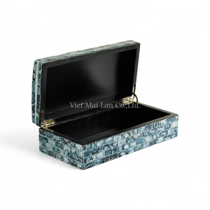 Caja de Joyería de Nácar al por Mayor, Incrustaciones de Concha Hechas a Mano, Fabricante OEM ODM, Vietnam - Product Image 4