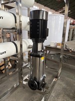 Pompa Sentrifugal Multistage Baja Tahan Karat CNP CDLF 20 380V 220V 50Hz Pompa Booster Vertikal Tekanan Tinggi