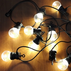 DC24V Interior Exterior G50 cadena de luces precio de fábrica café colgante boda decoración guirnalda luz OEM embalaje para Navidad - Product Image 4