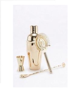 Venta al por mayor moderno 750ml Boston Shaker Set logotipo personalizado cobre y plata para camareros y bodas Home Bar Accesorios - Product Image 4