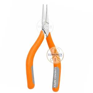 Weller Erem 2442P Ultra Precision Stainless Steel Flat Nose <b>Pliers</b> | 5 Inch Light Weight Smooth Jaw Tool for Electronics - Product Image 5