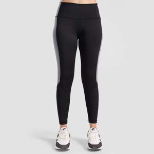 กางเกงโยคะลายเลเซอร์สีดำ ไซส์ 3XL ผ้าถักหนัง PU พร้อมคุณสมบัติควบคุมหน้าท้อง กางเกงเลกกิ้งไนลอนผสมสแปนเด็กซ์เก็บความร้อน ลายมัดย้อม - Product Image 1