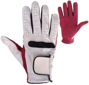 Guantes de golf personalizados al por mayor directos de fábrica OEM para hombres y mujeres de cuero genuino Cabretta Palm deportes aplicables - Product Image 3