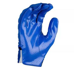 Gants de football américain légers de haute qualité, logo personnalisable, durables, respirants, antidérapants, sangle de poignet réglable, sport - Product Image 6