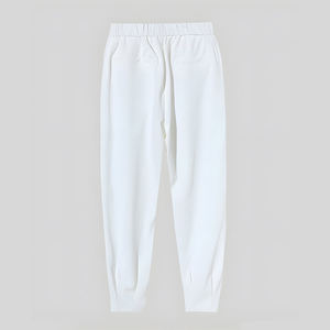<b>Summer</b> and Autumn Thin <b>Men's</b> Casual Pants 2023 Fashion Zipper Streetwear Ankle Length <b>Trousers</b> Black White - Product Image 5