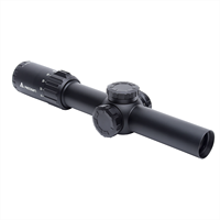 Lunette de tir Red Win Scarlet 1-8x24 FT LPVO à parallaxe extrêmement faible pour la lumière du soleil la plus forte, avec éclairage rouge à 6 niveaux