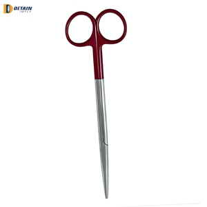 High Quality 13cm Manual Super Cut Metzenbaum Scissors with Tungsten Carbide Inserts Surgical <b>Suture</b> <b>Kit</b> Instrument Basis - Product Image 5