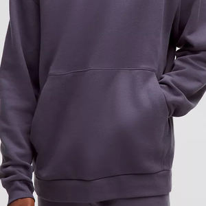 Meilleures ventes Sweat à capuche décontracté en coton mélangé pour hommes, imprimé numérique à la mode, brodé, coupe ample, séchage rapide pour le printemps - Product Image 6