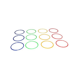 Anillos de entrenamiento de agilidad ligeros y duraderos Material PP Tamaño personalizable Color Fútbol portátil Fútbol Entrenamiento de velocidad Deporte - Product Image 6