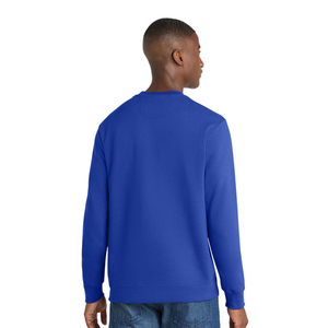 OEM personnalisé hommes sweat lourd coton polyester polaire pull-over à col rond chaud hiver tenue décontracté pour la vente en gros - Product Image 5
