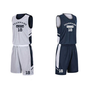 Meilleur prix Maillots de basket-ball pour hommes sur mesure Sublimation 100% polyester Séchage rapide Respirant Demi-manches Adultes Plus Ensembles - Product Image 5