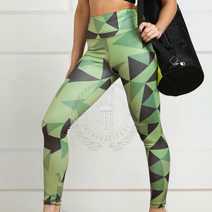 Leggings de Mujer de Alta Calidad, Cintura Elástica, Color Sólido, Largo Completo, Transpirables, Ligeros, Pantalones de Yoga Hechos en Pakistán - Product Image 4