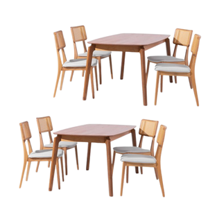 Ensemble de salle à manger en bois de luxe à prix de gros ensemble table et chaises pour salle à manger et mobilier de restaurant de haute qualité - Product Image 3