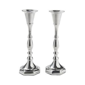 New Decorative Aluminium <b>Taper</b> <b>Candle</b> Holder Silver Finished for Indoor and Outdoor Lights Decorative <b>Candle</b> <b>Tapers</b> - Product Image 4