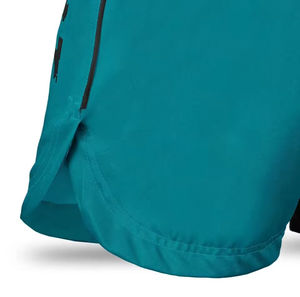 Shorts MMA pour hommes sur mesure, vente chaude, logo frontal, séchage rapide, respirant, extensible, polyester, service OEM en gros - Product Image 6