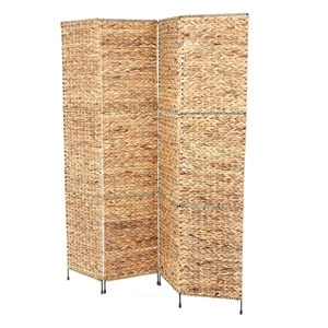 Particiones de pared de jacinto de agua baratas diseño rústico utilizado para divisor de comedor de oficina - Product Image 1