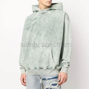 Sudaderas Urbanas para Hombre con Lavado Ácido para Invierno |   Sudadera Extra Grande de Estilo Urbano con Estampado Digital |   Algodón 100% Lavado Vintage |   OEM al por Mayor - Product Image 5