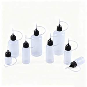 Rỗng rõ ràng PE nhựa ống nhỏ giọt kim <span class=keywords><strong>tip</strong></span> keo chai 3ml 5ml 10ml 30ml 60ml 100ml 120ml bóp Applicator cho chất lỏng - Product Image 1