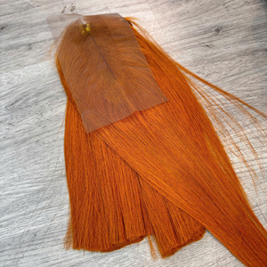 Perruque complète en cheveux humains Remy indiens, longue, double densité, avec dentelle suisse transparente, taille moyenne, style 1 - Product Image 3