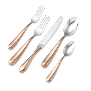 Ensemble de couverts en acier inoxydable royal élégant et unique avec manche en céramique blanche, ensemble de couverts de haute qualité pour la maison - Product Image 3