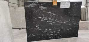 Bloc de carreaux de granit noir Aqua au design moderne, poli, surface antique sablée pour cuisine, salon, villa - Product Image 4