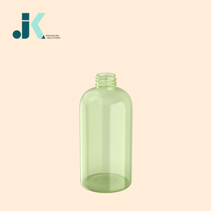 Low MOQ Cheap Prices Wholesale Vietnam Manufacturer PET <b>Plastic</b> <b>Packaging</b> Boston Round Shape <b>Plastic</b> Bottle 300ml M0470T - Product Image 2