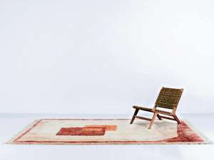 เฉพาะของโมร็อกโกพรมเบ็นีโอะริเนียมือถือทำมือโมร็อกโก Boho Beni ourain พรมปูพื้นขนสัตว์ - Product Image 2