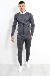 Survêtement 2 pièces unisexe à logo personnalisé Ensemble de survêtements pour femmes Jogging Sportswear avec logo pour l'hiver - Product Image 6