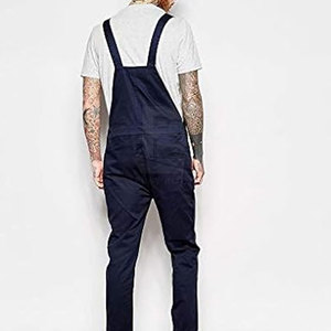 Salopette Homme de Haute Qualité Personnalisable avec Logo, Style Slim Streetwear, Respirante, 100% Coton, Couleur Personnalisée - Product Image 5