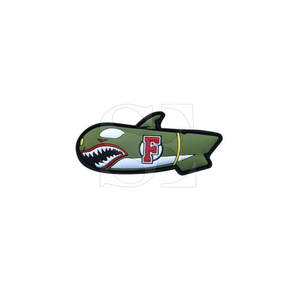 Parches Bordados en 3D Personalizados a Precio de Fábrica, Diseño de Encaje de PVC, Parte Trasera de Hierro, Cosidos a Mano, Personalizados en Tela - Product Image 3