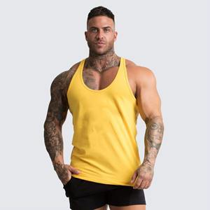 Venta al por mayor verano XL sin mangas con capucha chaleco transpirable algodón compresión estilo Casual culturismo estampado para hombres camiseta sin mangas para hombres - Product Image 3