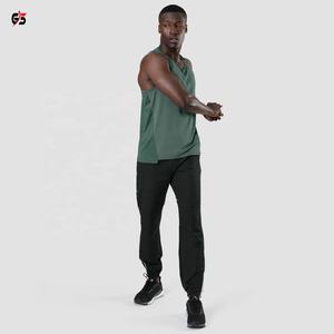 New Arrival Summer <b>Men's</b> Vest Cotton Undershirt Tank Top for Fitness Casual Style with Rhinestone Technics Cheap Price Sale - Product Image 4